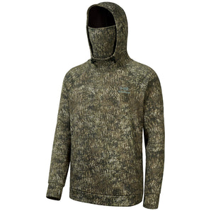 Men’s Fleece Hoodie with Neck Gaiter FS18M - Bassdash
#color_moss-wood-no-logo-at-sleeve