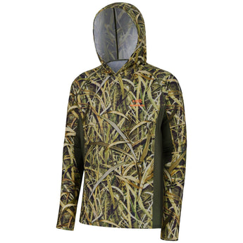Men's Lightweight Hunting Camo Hoodie Shirt FS30M - Bassdash