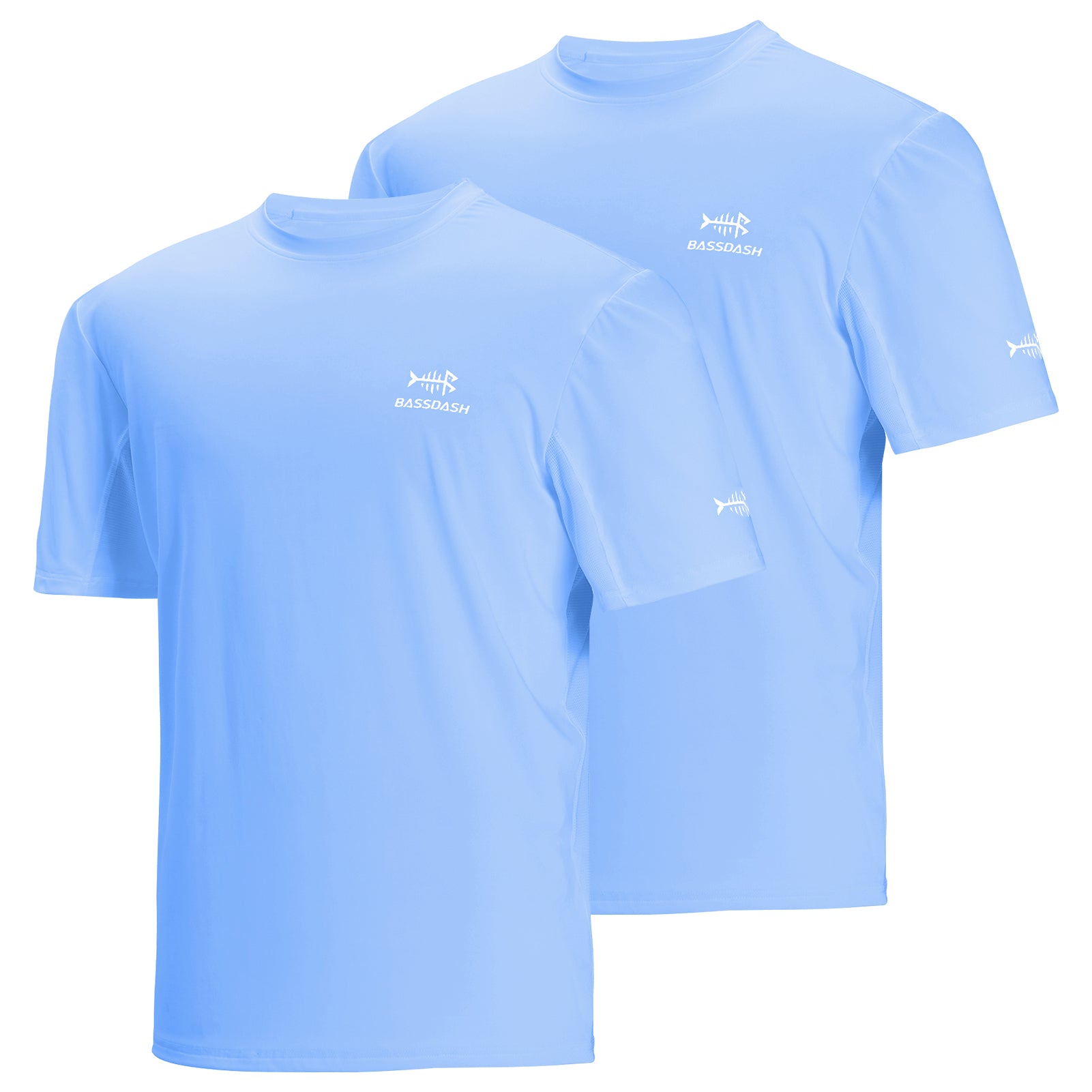 Men’s UPF 50+ Short Sleeve Fishing Shirt FS05M 2PCS/items