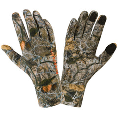 Men's Lightweight UPF 50+ Camo Hunting Gloves HG05