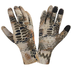 Men's Lightweight UPF 50+ Camo Hunting Gloves HG05