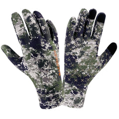 Men's Lightweight UPF 50+ Camo Hunting Gloves HG05