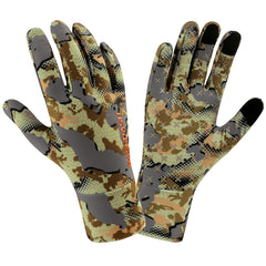 Men's Lightweight UPF 50+ Camo Hunting Gloves HG05