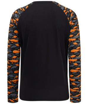 M's UPF 50+ Camo Long Sleeve Fishing Shirt FS08M New Colors