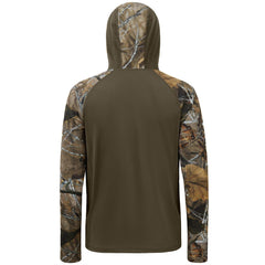 Men’s UPF 50+ Long Sleeve Fishing Hoodie  FS17M New