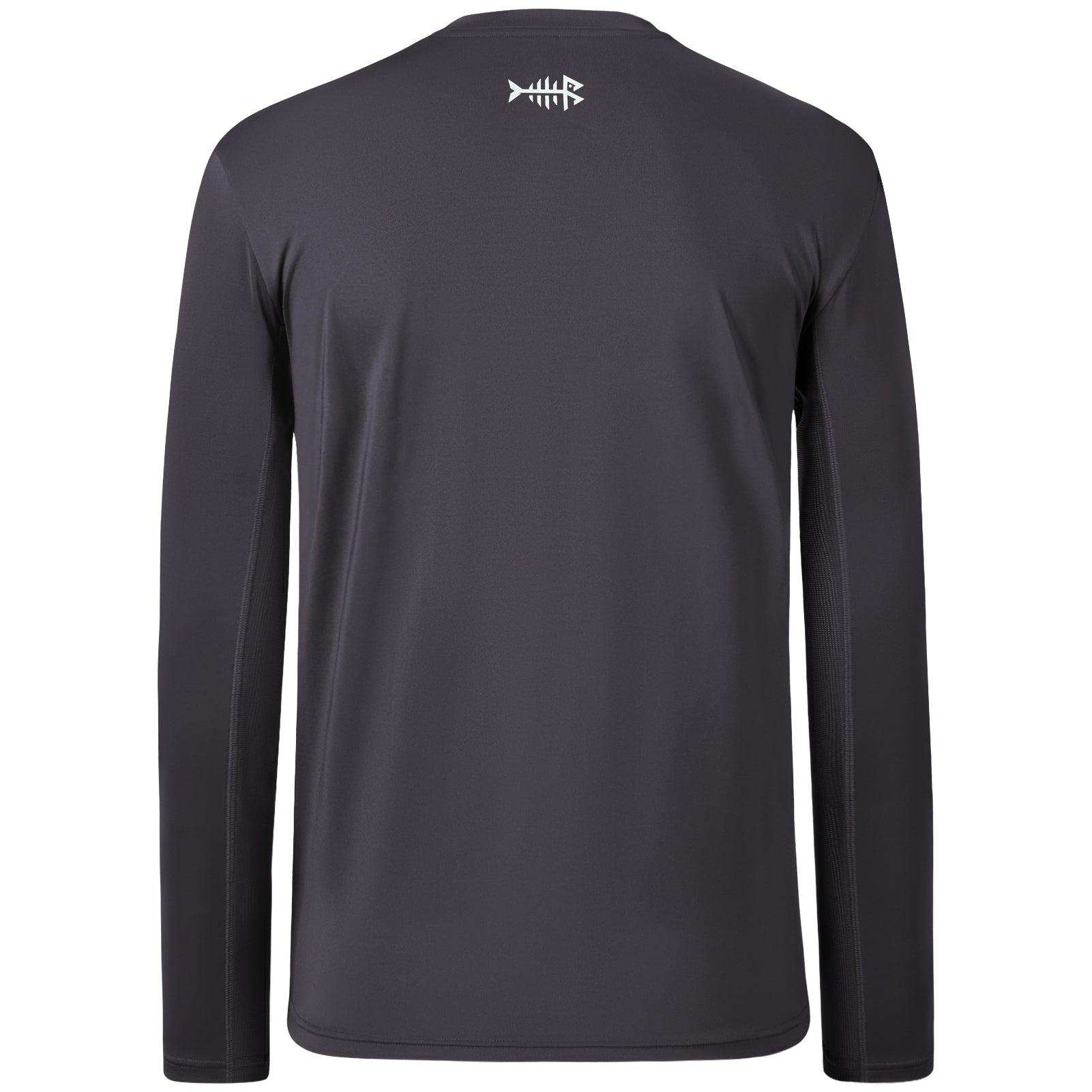 Men’s UPF 50+ Long Sleeve Fishing Shirt with Chest Pocket - Bassdash