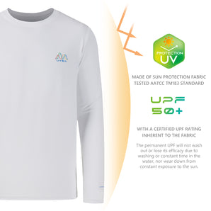 UVSAI Men’s Permanent UPF 50+ Long Sleeve T-Shirts