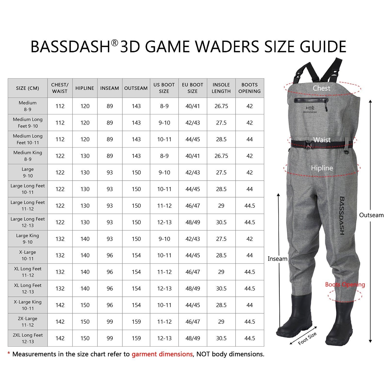 Bootfoot & Stockingfoot Waders for Fishing & Hunting