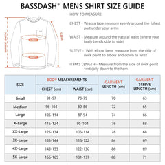 Men’s UPF 50+ Long Sleeve Fishing Shirt with Chest Pocket - Bassdash