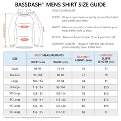 Men’s UPF 50+ Long Sleeve Fishing Hoodie  FS17M New
