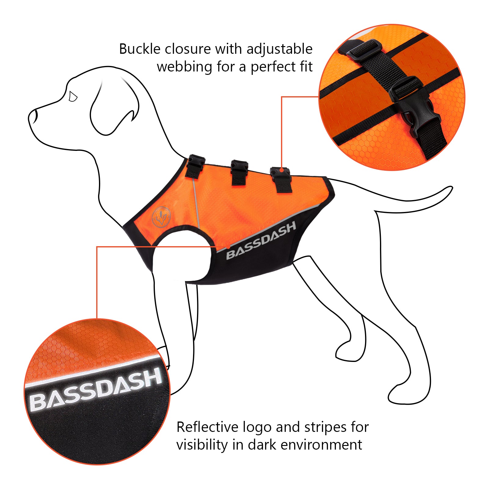 Dog Safety Vest FV13