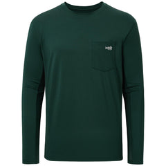 Men’s UPF 50+ Long Sleeve Sun Shirt with Chest Pocket - Bassdash