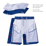 WILDBREATH Boys UPF 50+ Quick Dry Swim Trunks