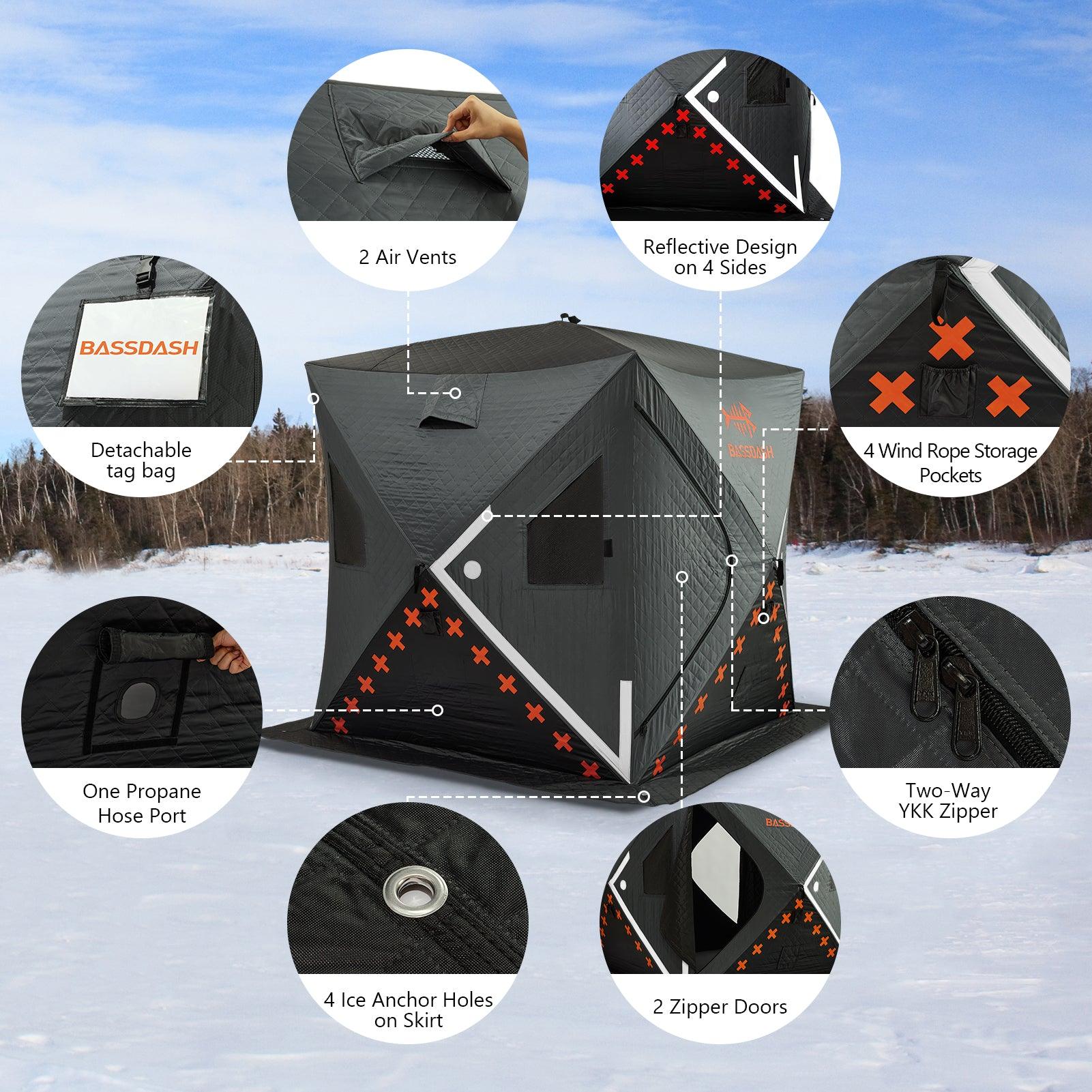 Insulated Or Uninsulated: How To Pick The Right Ice Shelter • Fishing Duo