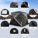 Pop Up Ice Fishing Shelter 2-3, 3-4 Person