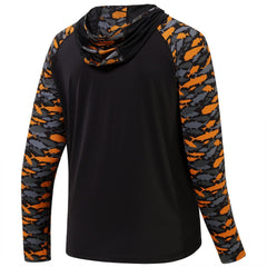 Men’s UPF 50+ Long Sleeve Fishing Hoodie  FS17M New
