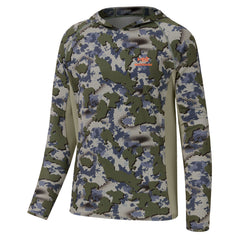 Men's Lightweight Hunting Camo Hoodie Shirt FS30M
