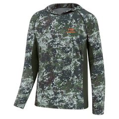 Men's Lightweight Hunting Camo Hoodie Shirt FS30M