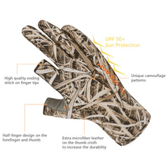 Unisex Fingerless Early Season Hunting Gloves HG03