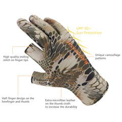 Unisex Fingerless Early Season Hunting Gloves HG03