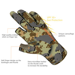 Unisex Fingerless Early Season Hunting Gloves HG03