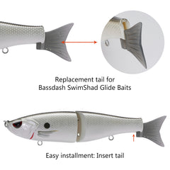 SwimShad Glide Baits Single-Jointed Hard Fishing Lure