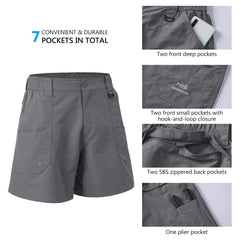 Youth 5in UPF 50+ Quick Dry Fishing Shorts FP03Y