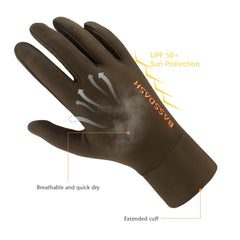 Men's Lightweight UPF 50+ Camo Hunting Gloves HG05