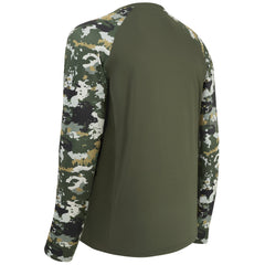 M's UPF 50+ Camo Long Sleeve Fishing Shirt FS08M New Colors