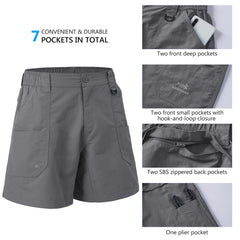 Men's 6in Quick Dry Water Resistant UPF 50+ Shorts FP03M