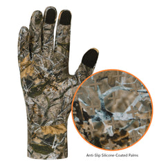 Men's Lightweight UPF 50+ Camo Hunting Gloves HG05