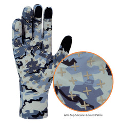 Men's Lightweight UPF 50+ Camo Hunting Gloves HG05
