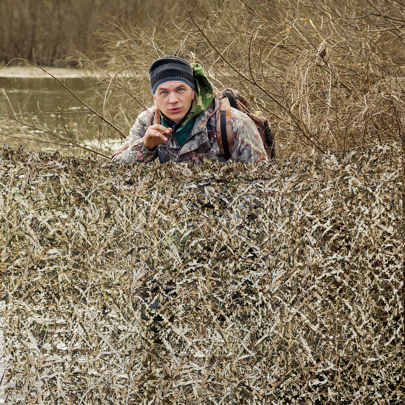 Camo Netting for Hunting Blind