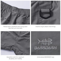 Men's 6in Quick Dry Water Resistant UPF 50+ Shorts FP03M