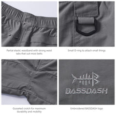 Men's 8in Quick Dry Water Resistant UPF 50+ Shorts