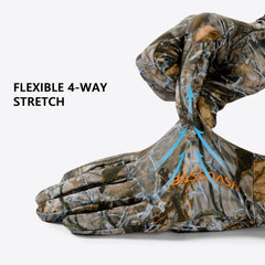 Men's Lightweight UPF 50+ Camo Hunting Gloves HG05