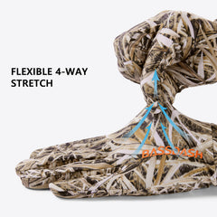 Men's Lightweight UPF 50+ Camo Hunting Gloves HG05