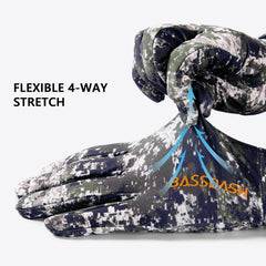 Men's Lightweight UPF 50+ Camo Hunting Gloves HG05