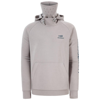 Men’s Fleece Hoodie with Neck Gaiter FS18M - Bassdash