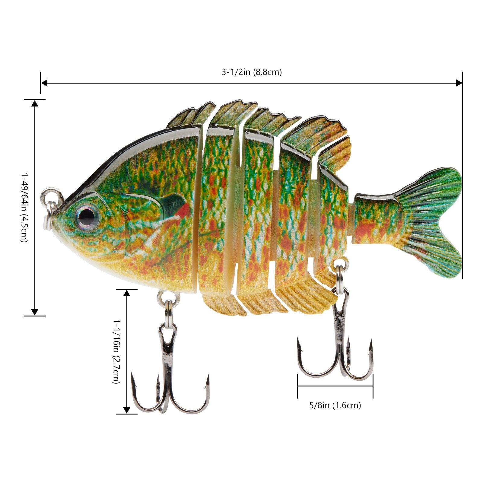 SAVAWADE Wake Baits Bluegill Swimbait 4.1in 1-1/8 oz