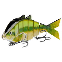 Bone Swimbait Multi Jointed Hard Fishing Lure for Bass