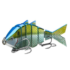 Bone Swimbait Multi Jointed Hard Fishing Lure for Bass