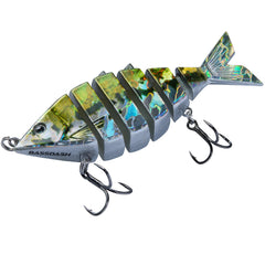 Bone Swimbait Multi Jointed Hard Fishing Lure for Bass