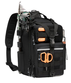 Convertible Fishing Backpack Sling Bag