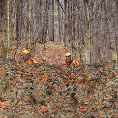 hunting blind camouflage netting with backing netting