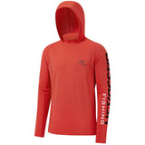 Men’s UPF 50+ Sun Long Sleeve Hooded Shirts FS03M - Bassdash