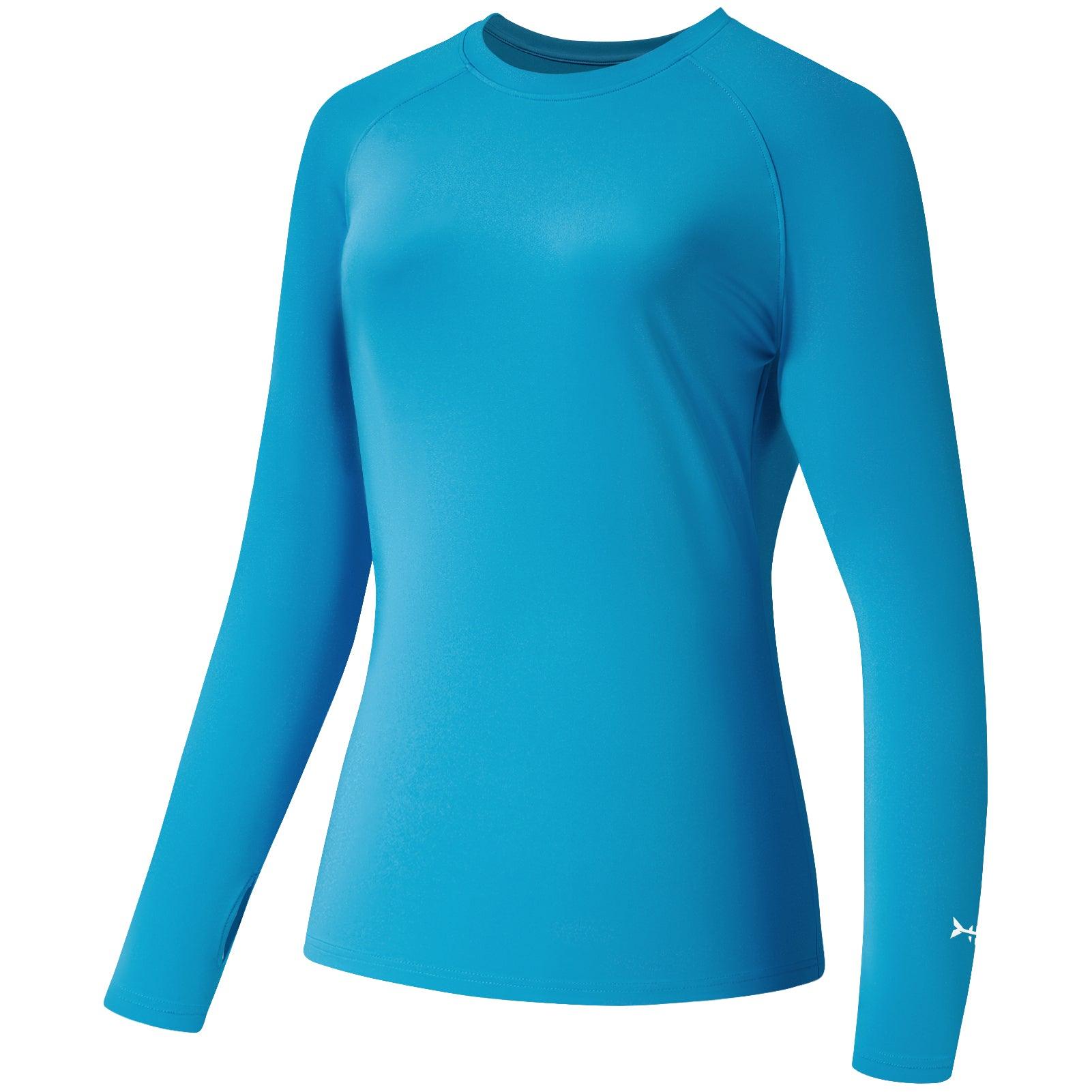 Blue Submersion Fishing Shirt Long Sleeve UV Sun Protection UPF 40+ Apparel  for Men and Women, Coral Abyss, X-Small : : Clothing, Shoes &  Accessories