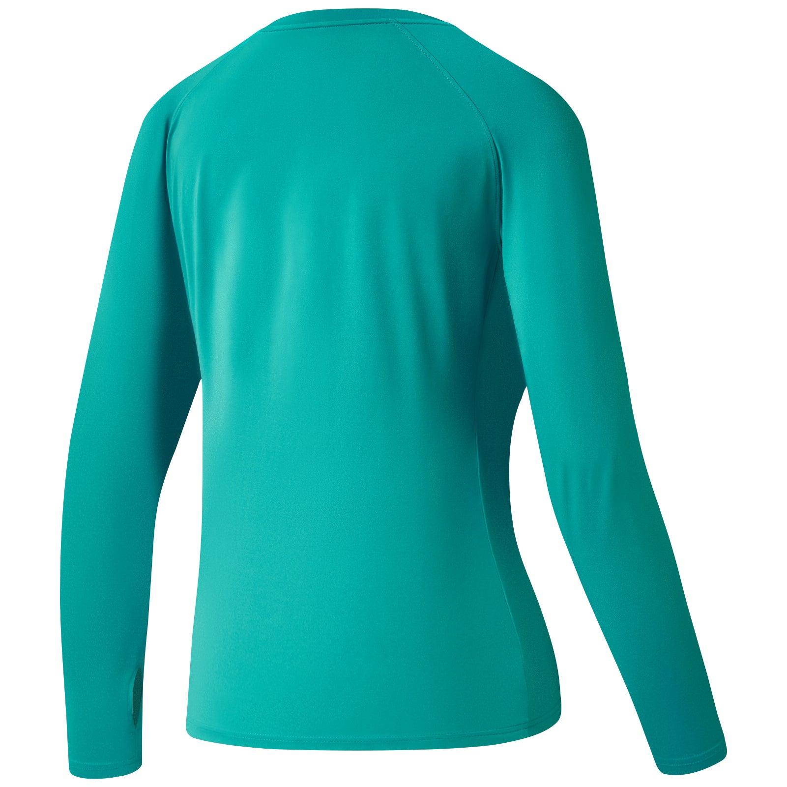  Women's UPF 50+ Sun Protection Shirts Long Sleeve Fishing  Shirts SPF UV Quick Dry Hiking Outdoor Shirts Atoll XS : Clothing, Shoes &  Jewelry