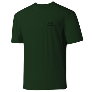 mens upf short sleeve shirts#color_forest-green-black-logo