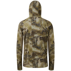 M's UPF 50+ Long Sleeve Camo Hoodie for Hunting with Mask FS06M
